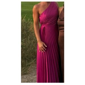 A&F Giselle Maxi Dress One Shoulder